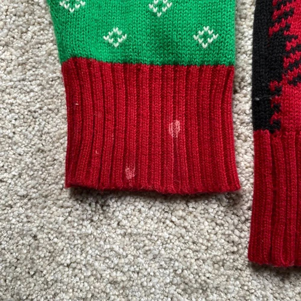 Spencers‎ A Christmas Story Ralphie Ugly Christmas Sweater Red Plaid Mens Large